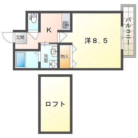 ルピナスIIの物件間取画像